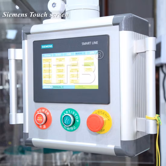 Автоматическая машина для наполнения и укупорки круглых бутылок Жидкостный наполнитель